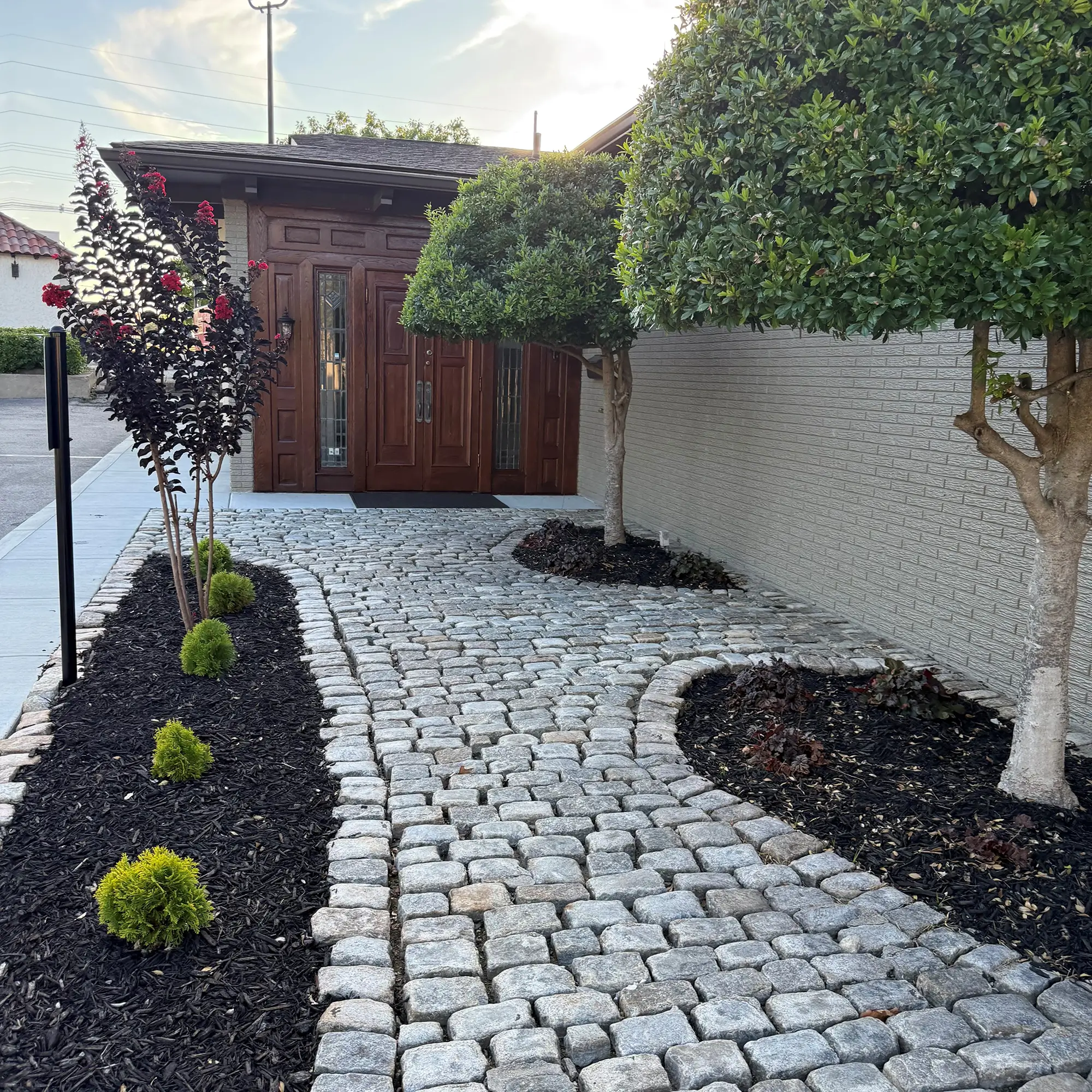 Photo of the entrance to Ballroom East Dance Studio in Louisville, Kentucky
